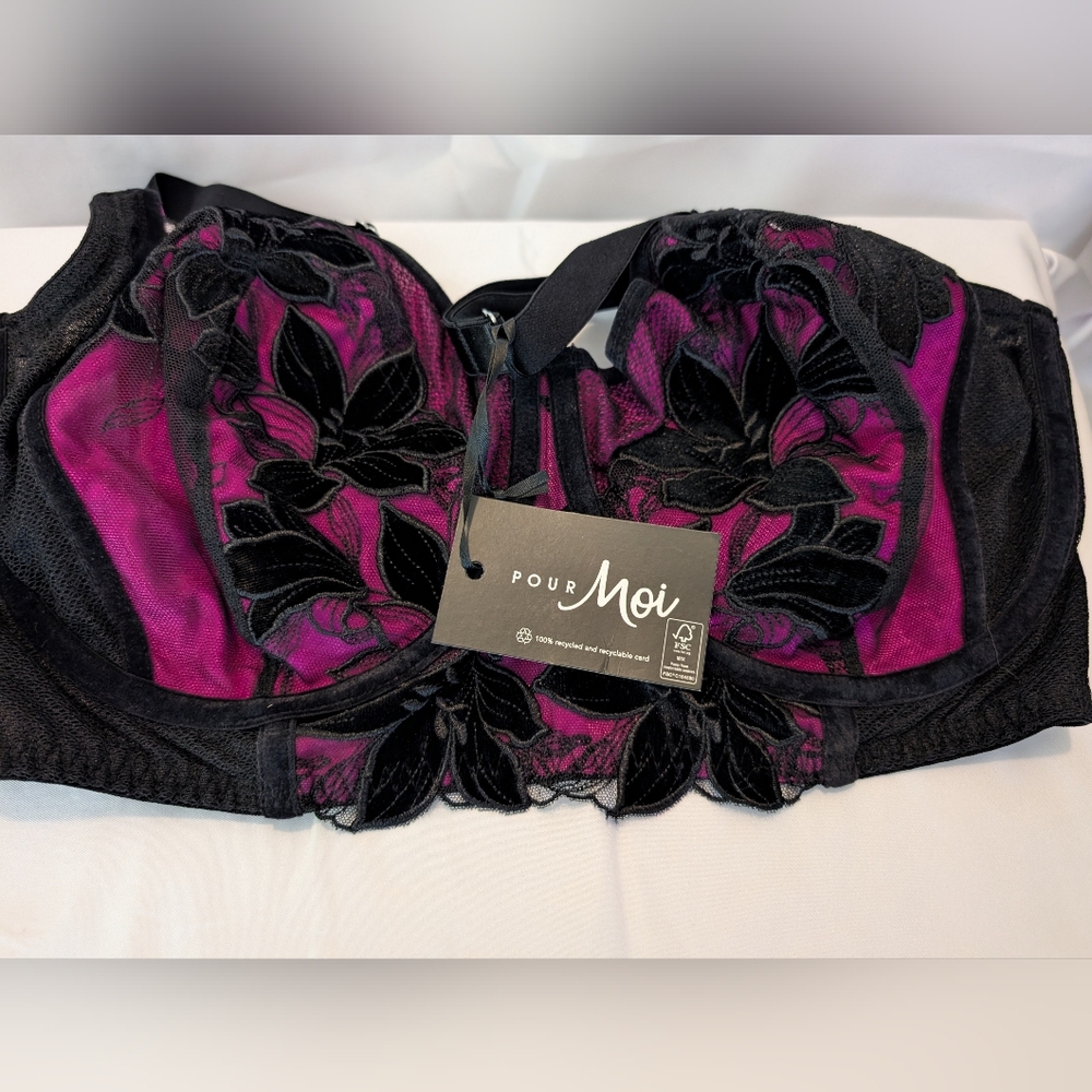 Pour Moi Icon Non-Padded Underwire Longline Bra